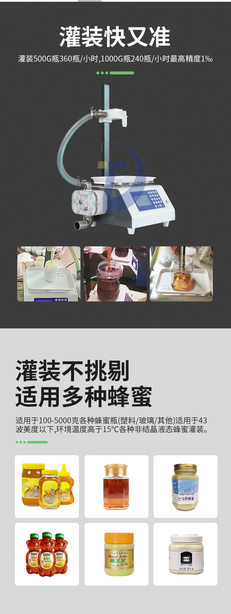 蜂蜜灌裝機五花八門該如何選擇？